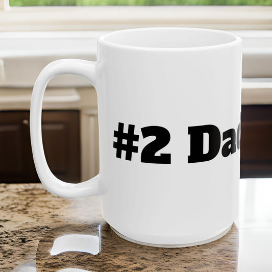 #2 Dad Ceramic Mug